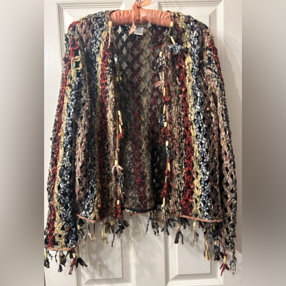 Vintage Sandy Starkman multicolored jacket size M
